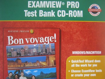(image for) Bon voyage! 1 ExamView Pro Test Bank CD-ROM (CD)