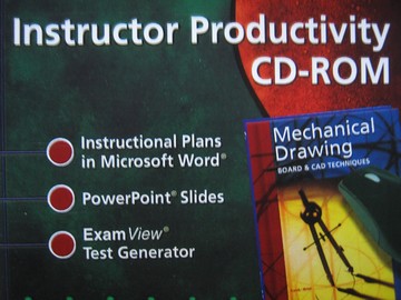 (image for) Mechanical Drawing Instructor Productivity CD-ROM (TE)(CD)