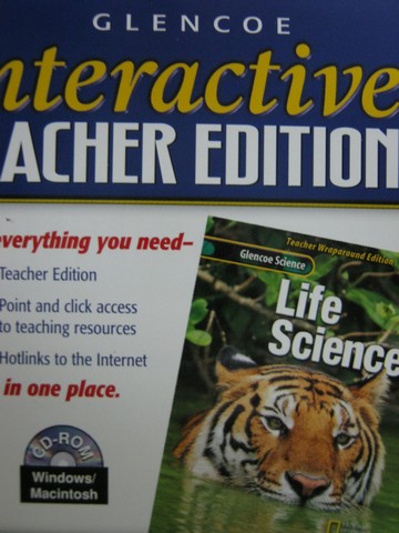(image for) Glencoe Life Science Interactive TE (TE)(CD)