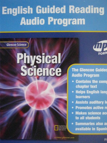 (image for) Glencoe Physical Science English Guided Reading Audio (CD)