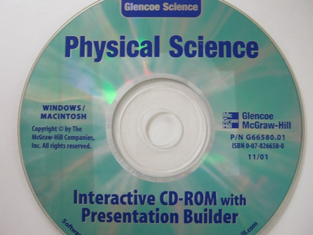 (image for) Glencoe Physical Science Interactive CD-ROM (CD)
