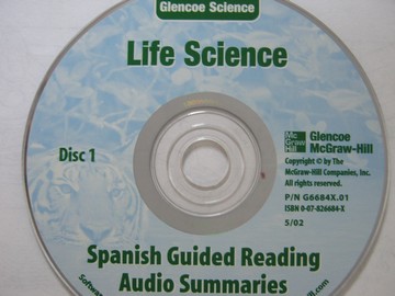 (image for) Glencoe Life Science Spanish Guided Reading Audio (CD)