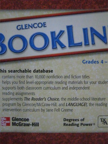 (image for) Booklinks Grades 4-8 CD-ROM (CD)