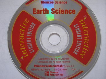 (image for) Glencoe Earth Science Interactive Student Edition (CD)
