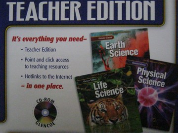 (image for) Glencoe Science Interactive Teacher Edition (TE)(CD)(S)