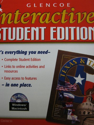 (image for) Glencoe Texas & Texans Interactive Student Edition (TX)(CD)