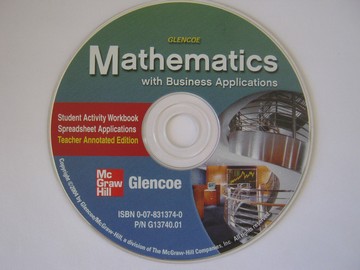 (image for) Mathematics with Business Applications 5e Workbook TAE (TE)(CD)