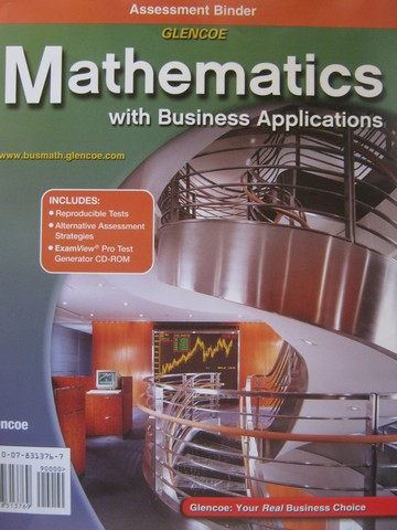 (image for) Mathematics with Business Applications 5e ExamView (Binder)