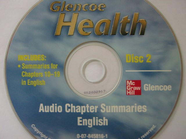 (image for) Glencoe Health Audio Chapter Summaries English Disc 2 (CD)