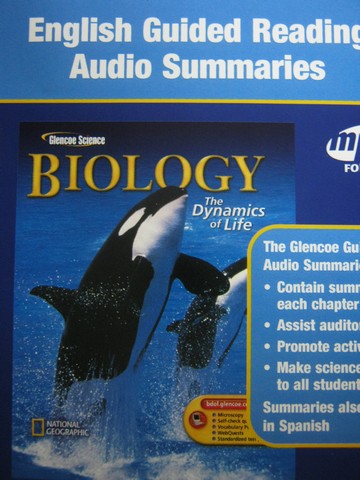 (image for) Biology The Dynamics of Life English Guided Reading Audio (CD)