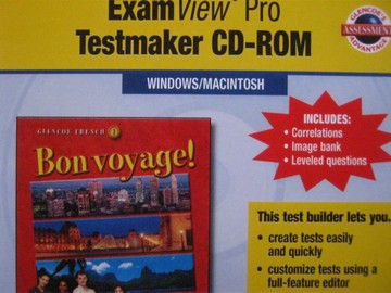 (image for) Bon voyage! 1 ExamView Pro Testmaker CD-ROM (CD)