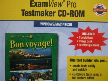 (image for) Bon voyage! 2 ExamView Pro Testmaker CD-ROM (CD)