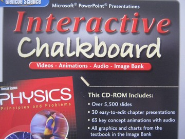 (image for) Physics Principles & Problems Interactive Chalkboard (CD)