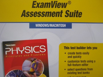 (image for) Physics Principles & Problems ExamView Assessment Suite (CD)