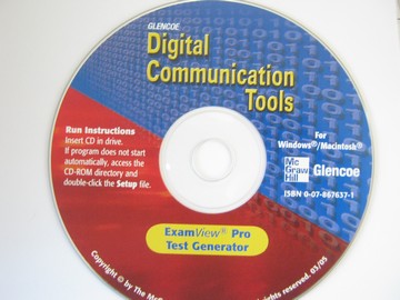(image for) Digital Communication Tools ExamView Pro Test Generator (CD)