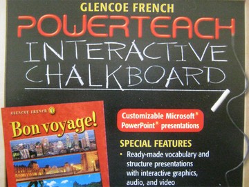 (image for) Bon voyage! 1 Powerteach Interactive Chalkboards (CD)