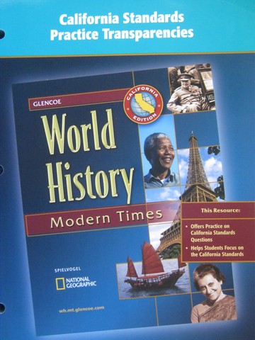 (image for) World History Modern Times California Standards Practice (P)
