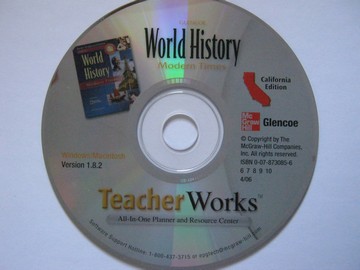 (image for) World History Modern Times TeacherWorks (CA)(TE)(CD)