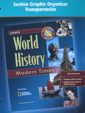 (image for) World History Modern Times Section Graphic Organizer (CA)(P)