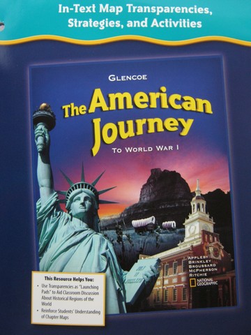 (image for) American Journey In-Text Map Transparencies Strategies (P)
