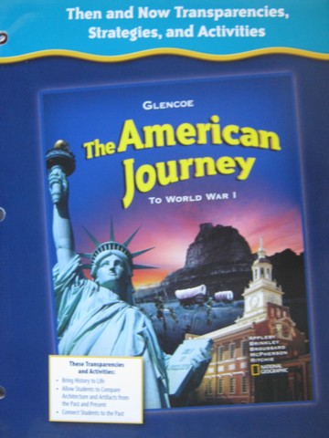 (image for) American Journey Then & Now Transparencies Strategies & (P)