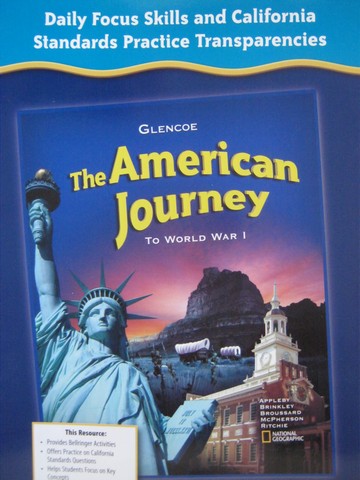 (image for) American Journey Daily Focus Skills & California Standards (P) - Click Image to Close