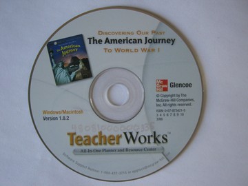 (image for) American Journey TeacherWorks Version 1.8.2 (CA)(TE)(CD)