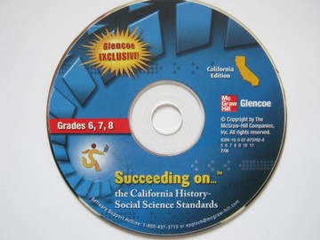 (image for) Succeeding on the California History-Social Science 6,7,8 (CD)