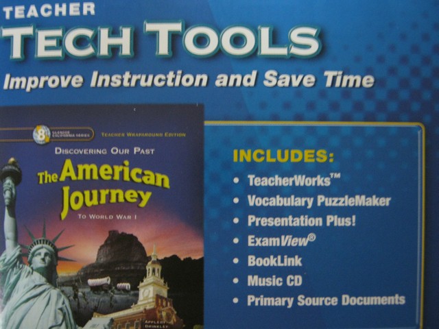 (image for) American Journey Teacher Tech Tools (CA)(TE)(Pk)