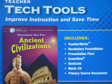 (image for) Ancient Civilizations Teacher Tech Tools (CA)(TE)(Pk)