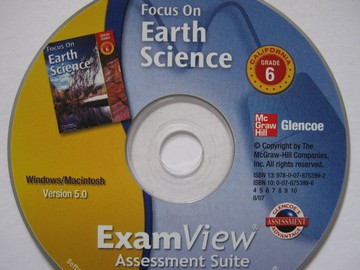 (image for) Focus on Earth Science ExamView Assessment (CA)(CD)