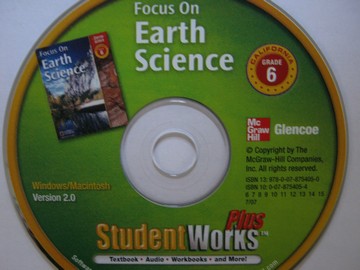(image for) Focus on Earth Science StudentWorks Plus (CA)(CD)