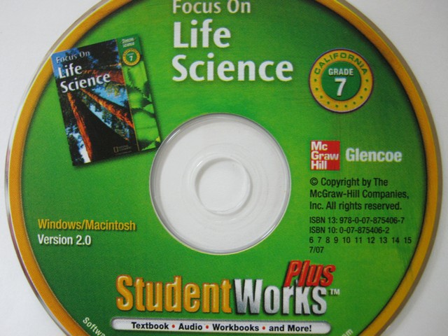 (image for) Focus on Life Science StudentWorks Plus (CA)(CD)