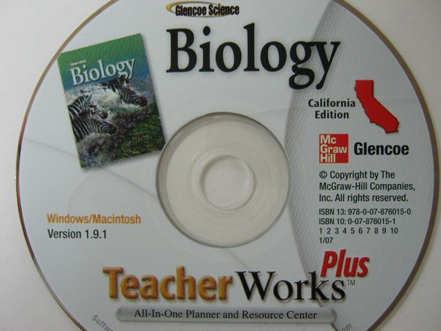(image for) Biology TeacherWorks Plus Version 1.9.1 (CA)(CD)
