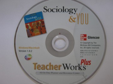 (image for) Sociology & You TeacherWorks Plus Version 1.9.2 (DVD)