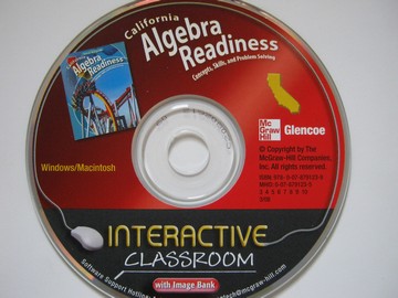 (image for) California Algebra Readiness Interactive Classroom (CA)(CD)