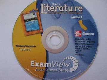 (image for) California Treasures Course 5 ExamView Assessment Suite (CA)(CD)