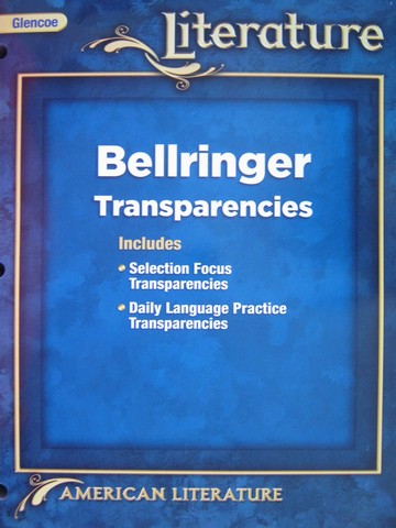 (image for) Glencoe Literature American Literature Bellringer Transparen (P)