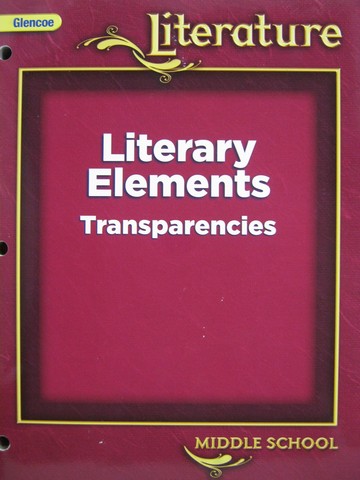 (image for) Glencoe Literature MS Literary Elements Transparencies (P)