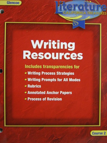 (image for) California Treasures Course 2 Writing Resources (CA)(P)