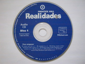 (image for) Realidades 2 Audio Program Audio CD Disc 1 (CD)