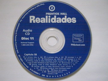 (image for) Realidades 2 Audio Program Audio CD Disc 11 (CD)
