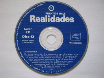 (image for) Realidades 2 Audio Program Audio CD Disc 12 (CD)