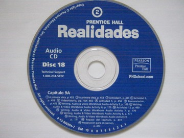 (image for) Realidades 2 Audio Program Audio CD Disc 18 (CD)