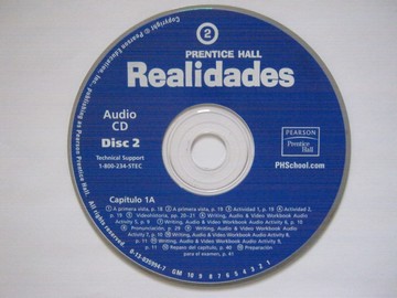 (image for) Realidades 2 Audio Program Audio CD Disc 2 (CD)