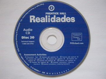 (image for) Realidades 2 Audio Program Audio CD Disc 20 (CD)
