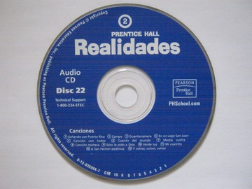(image for) Realidades 2 Audio Program Audio CD Disc 22 (CD)