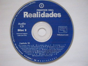 (image for) Realidades 2 Audio Program Audio CD Disc 3 (CD)