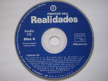 (image for) Realidades 2 Audio Program Audio CD Disc 4 (CD)