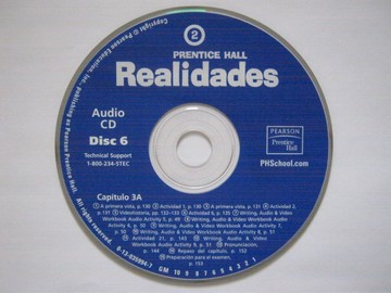 (image for) Realidades 2 Audio Program Audio CD Disc 6 (CD)
